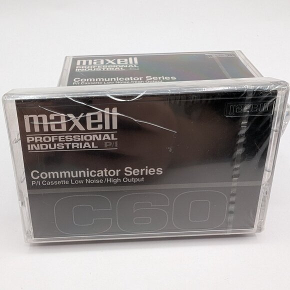 Lot of 4 Maxell Professional Industrial Cassette Tapes Communicator Series C60 - Picture 3 of 5